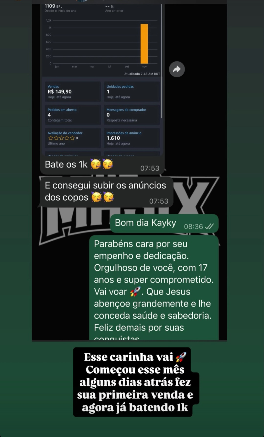 Resultado de aluno 11