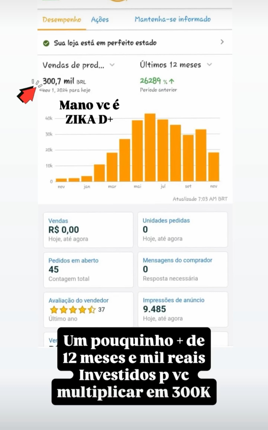 Resultado de aluno 12